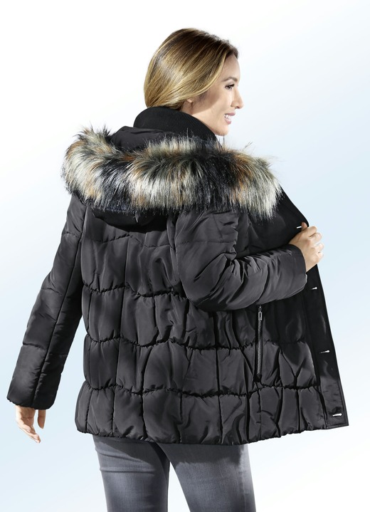 Jacken & Mäntel - Jacke mit schmalem Westeneinsatz, in Größe 034 bis 052, in Farbe SCHWARZ Ansicht 1