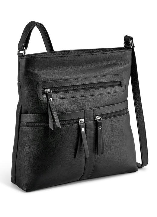 Taschen - Laurina, Tasche, Damen, mit verstellbarem Umhängeriemen, in Farbe SCHWARZ Ansicht 1