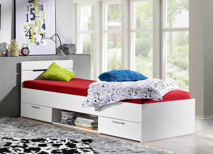 betten mit schubladen, komfortables bett mit 2 schubladen - betten | bader, Design ideen