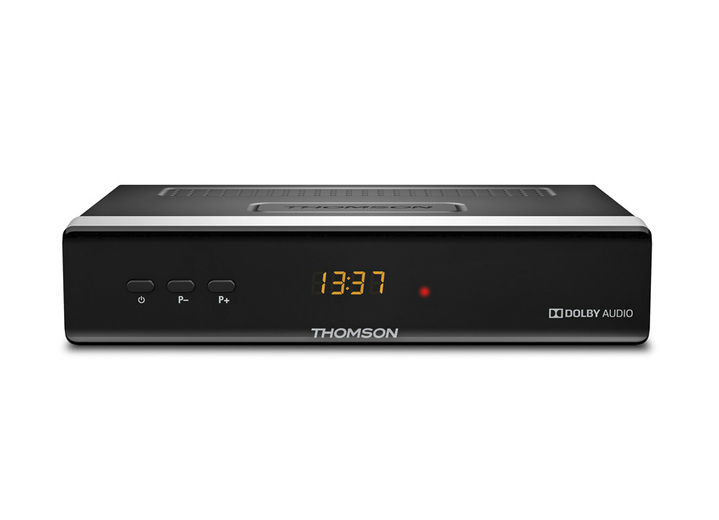 Fernseher - «Thomson» THS222 digitaler HD-Satelliten-Receiver, in Farbe SCHWARZ