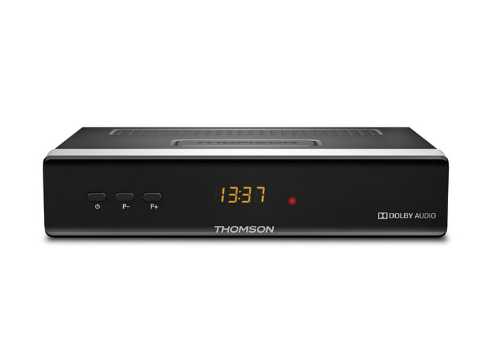 - «Thomson» THS222 digitaler HD-Satelliten-Receiver, in Farbe SCHWARZ