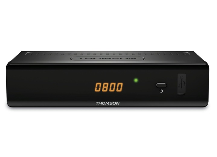 Fernseher - «Thomson» THC301 HD-Kabel-Receiver, in Farbe SCHWARZ