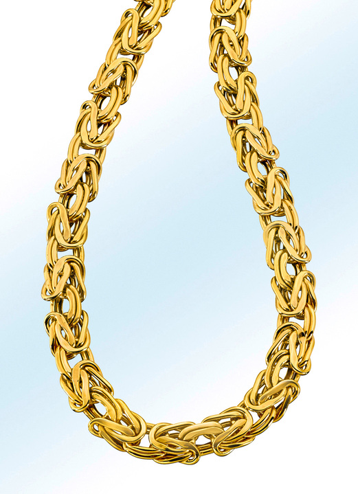 Halsketten - Königskette aus Gold, in Farbe  Ansicht 1
