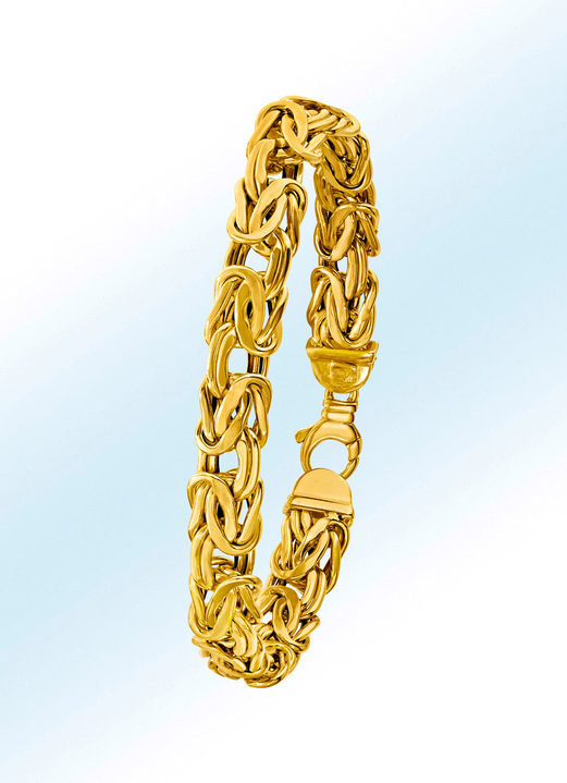Armbänder - Königsketten-Armband aus Gold, in Farbe  Ansicht 1