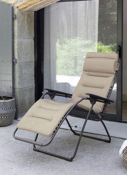 Gartenmöbel - Relax-Liege XL Lafuma Be Comfort, in Farbe MOKKA Ansicht 1