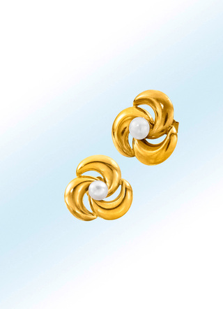 Ohrstecker im Blumen-Design