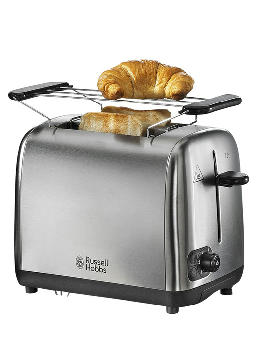 Küchengeräte-Serien - «Russell Hobbs» Kaffeeserie Adventure, in Farbe EDELSTAHL, in Ausführung Toaster Ansicht 1