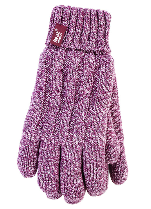 Thermokleidung - Thermo-Handschuhe von Heat Holders® für mehr Komfort im Winter, in Größe 001 bis 002, in Farbe ROSÉ Ansicht 1