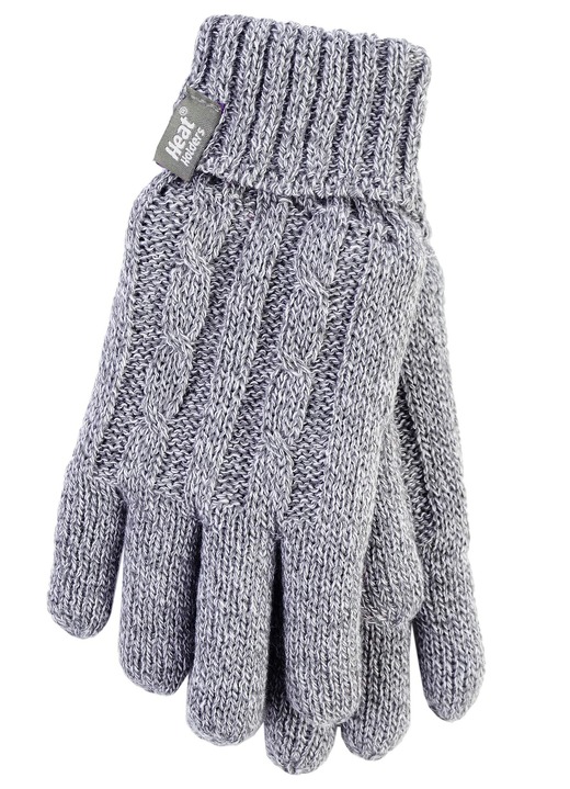Thermokleidung - Thermo-Handschuhe Heat Holders®, in Farbe GRAU Ansicht 1