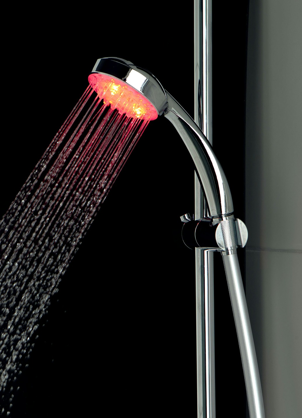- LED-Duschkopf, in Farbe SILBER Ansicht 1