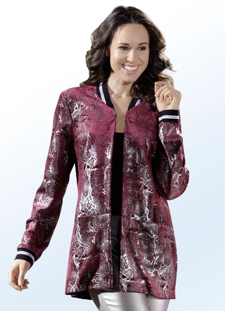 Blazerjacke in verschlussloser Form