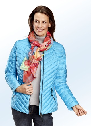 Funktionsjacke mit kleinem Stehkragen