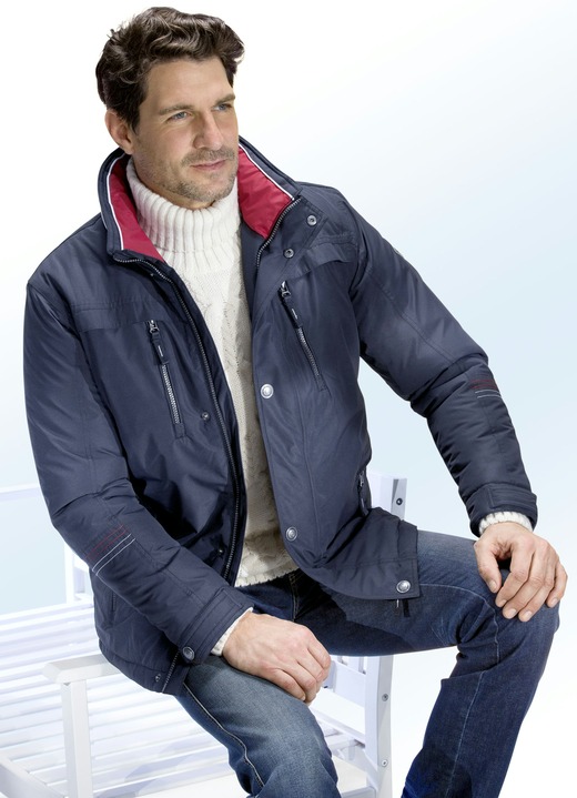 Jacken & Mäntel - Jacke mit wasserabweisender Funktion, in Größe 025 bis 060, in Farbe MARINE