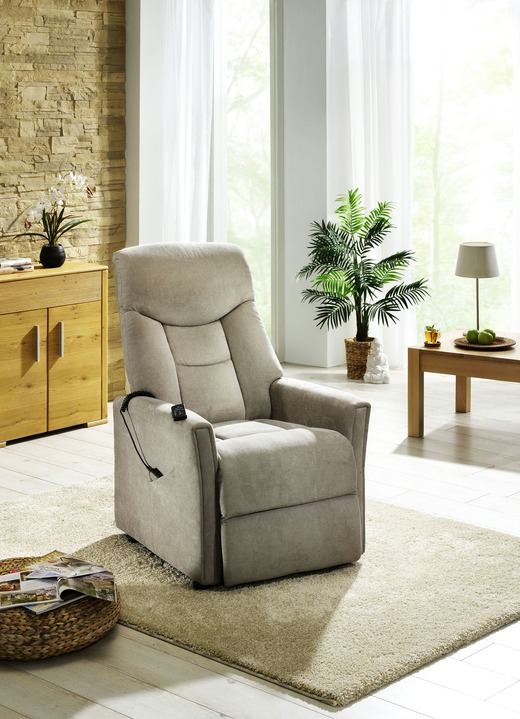 - TV-Sessel mit Motor und Aufstehhilfe, in Farbe ROT Ansicht 1