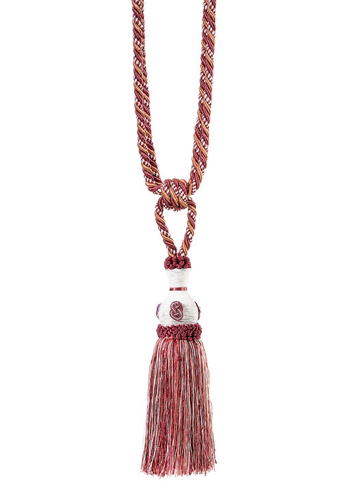 - Kordel-Raffhalter, 2er-Pack, in Farbe ROT