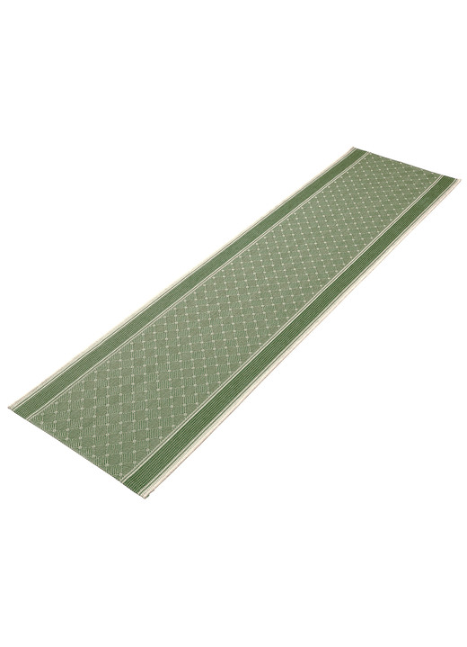 Läufer & Stufenmatten - Läufer nach Wunschmass in Sisaloptik, in Größe 102 (Läufer, 67 cm breit) bis 106 (Läufer, 100 cm breit), in Farbe GRÜN Ansicht 1