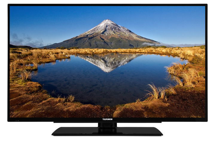 Fernseher - Telefunken Full-HD-LED-Fernseher mit Smart-TV, in Farbe SCHWARZ