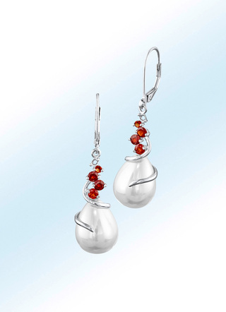 Ohrringe mit Muschelkernperlentropfen