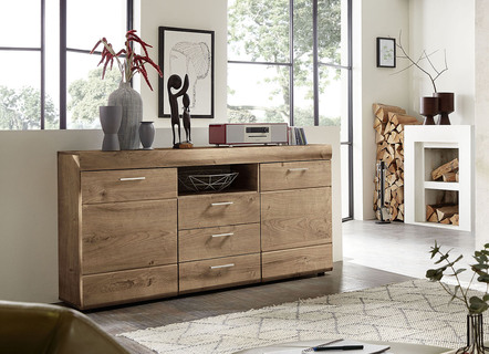 Sideboard, 2-türig, mit Softclose und Selbsteinzug