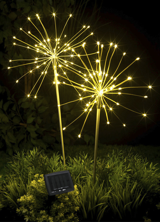 Solarstecker „Wunderkerzen“, 2erSet Garten BADER