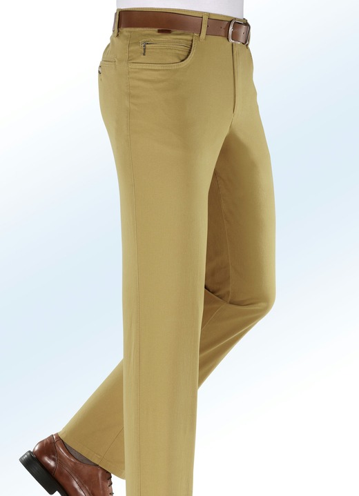 Hosen - «Francesco Botti»-Hose mit Hemdenstopper, in Größe 025 bis 064, in Farbe MAISGELB Ansicht 1