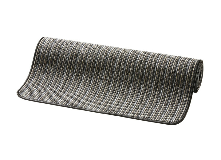 Läufer & Stufenmatten - Gefällige Läufer nach Wunschmass, in Größe 102 (Läufer, 67 cm breit) bis 106 (Läufer, 100 cm breit), in Farbe ANTHRAZIT Ansicht 1