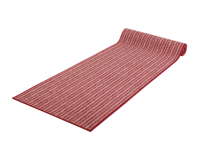 Läufer & Stufenmatten - Gefällige Läufer nach Wunschmass, in verschiedenen Farben, in Größe 102 (Läufer, 67 cm breit) bis 106 (Läufer, 100 cm breit), in Farbe ROT Ansicht 1