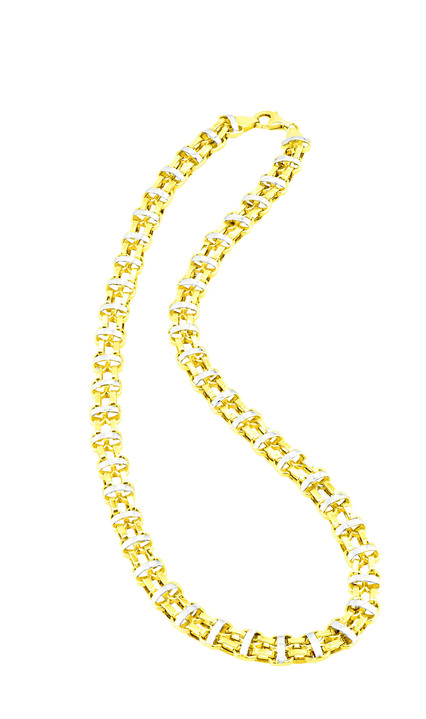 Halsketten - Tolle Halskette im Ankerketten-Design, in Farbe  Ansicht 1