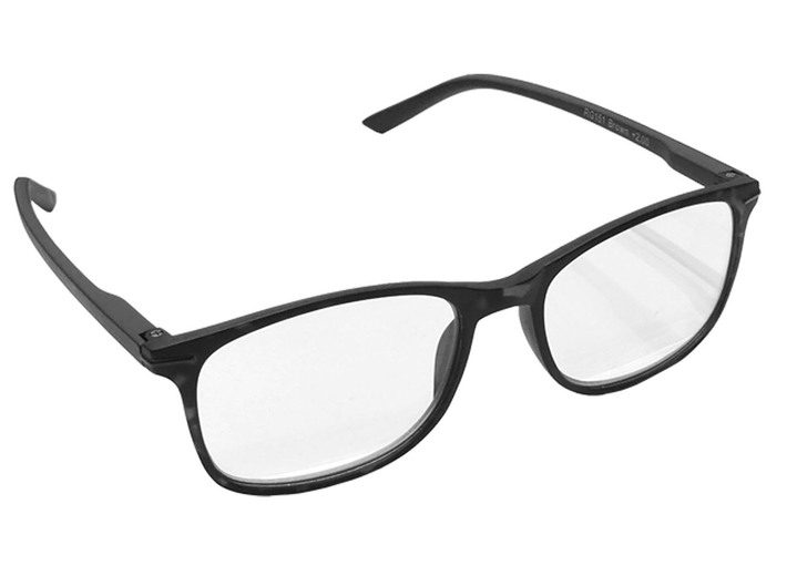 Lesehilfen - Vergrösserungsbrille, 2-in-1, in Farbe SCHWARZ Ansicht 1