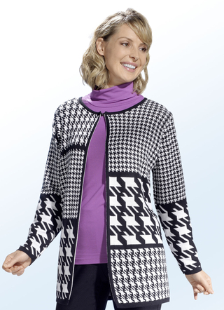 Strickjacke mit 70% Baumwolle