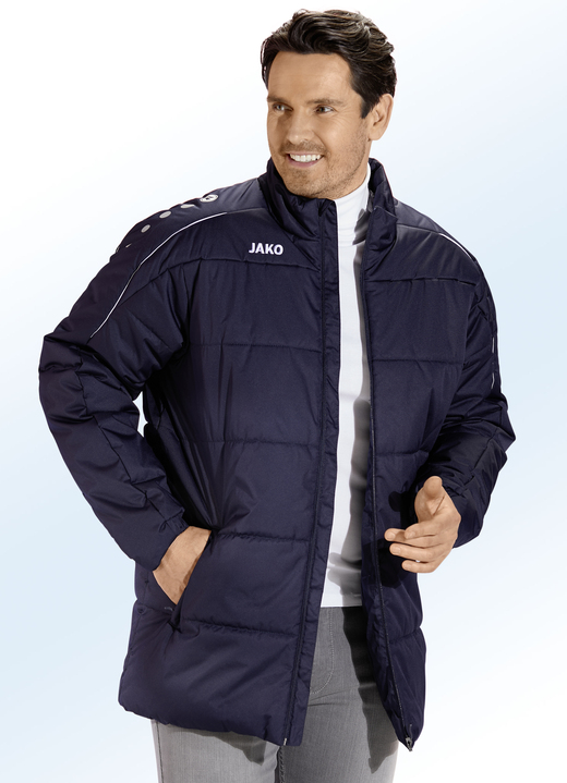 Jacken - Steppjacke von «Jako» in 2 Farben, in Größe 3XL (58/60) bis XXL (56), in Farbe MARINE