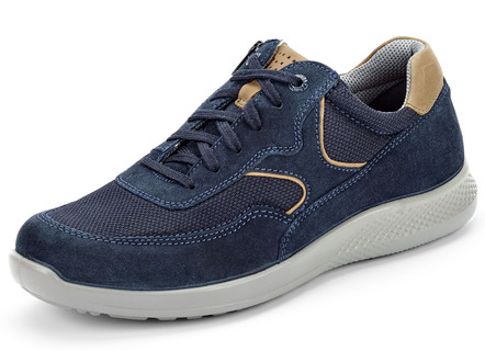 Schnürschuh mit praktischem Innenreissverschluss
