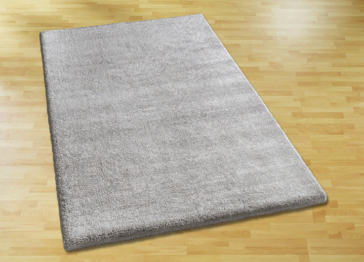 Modern - Brücken und Teppiche mit reflektierender Oberfläche, in Größe 111 (Brücke, 66x110 cm) bis 282 (Teppich, 200x290 cm), in Farbe SILBER Ansicht 1