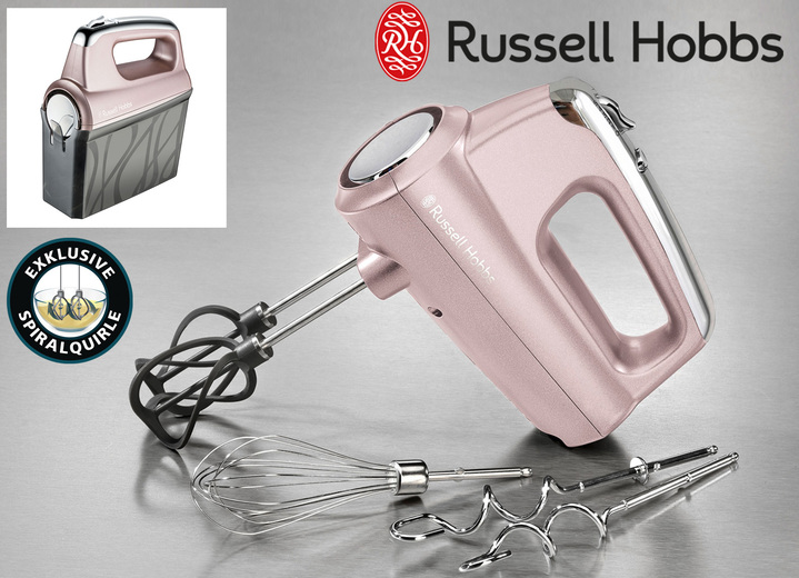 Russell Hobbs Handmixer mit spiralf rmigen Helix Quirlen