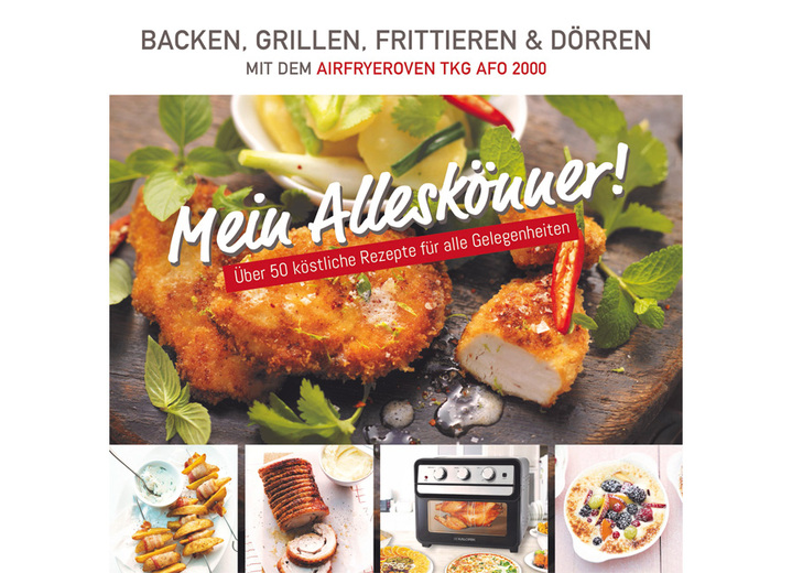 - Rezeptbuch für Heissluft-Ofen, in Farbe BUNT