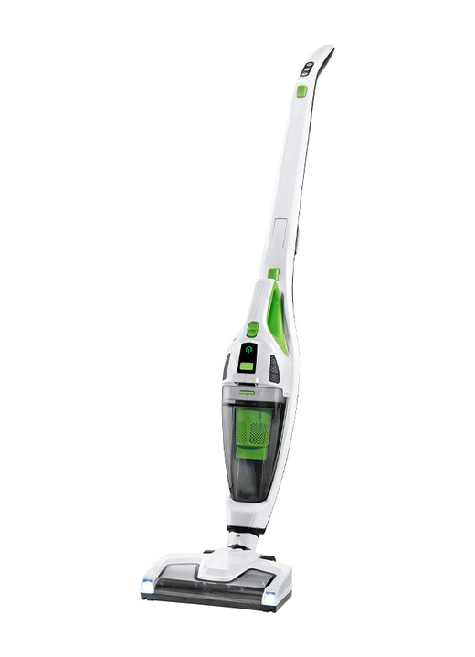 - Akku-Stielsauger 2-in-1 mit Knickgelenk, in Farbe GRÜN-WEISS