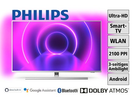 Philips 4K-Ultra-HD-Ambilight-LED-Fernseher in verschiedenen Grössen