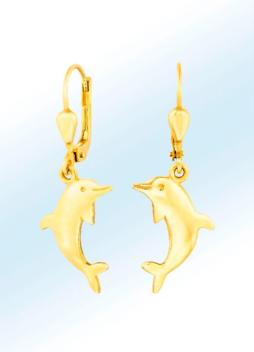 Ohrschmuck - Süsse Delfin-Ohrringe, in Farbe