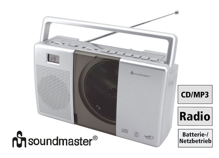 Soundmaster CD-Kofferradio RCD1185