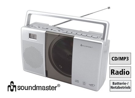Soundmaster CD-Kofferradio RCD1185