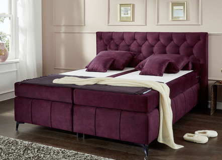 Boxspringbett mit Topper