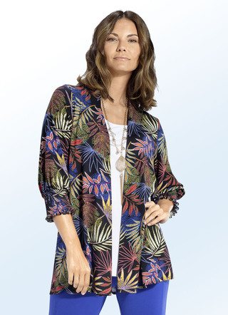 Interessante Shirtjacke mit 3/4-langen Ärmeln