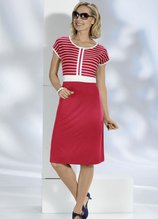 Kleid mit Zierband