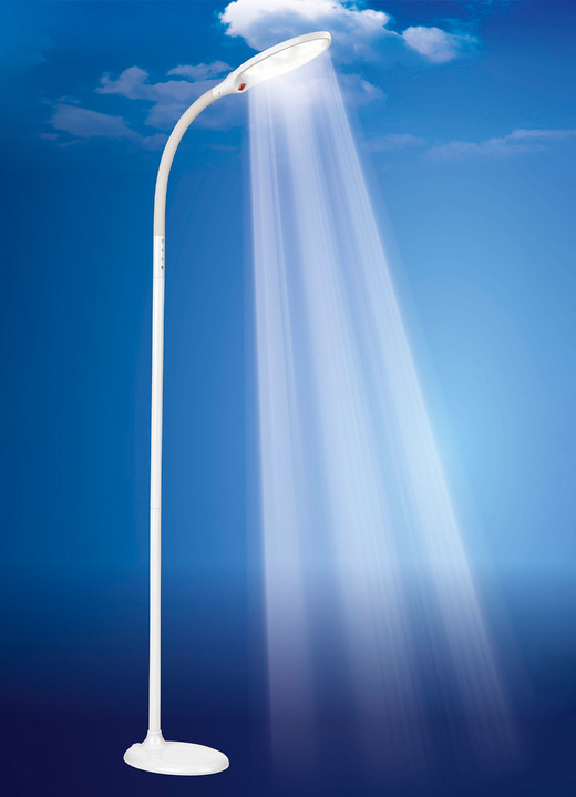 - Tageslicht-Leuchten, in Farbe WEISS, in Ausführung Standleuchte