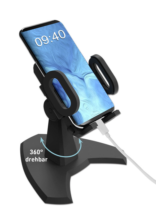 Aus der TV-Werbung - Desk Call-Handy-Halterung, in Farbe SCHWARZ Ansicht 1