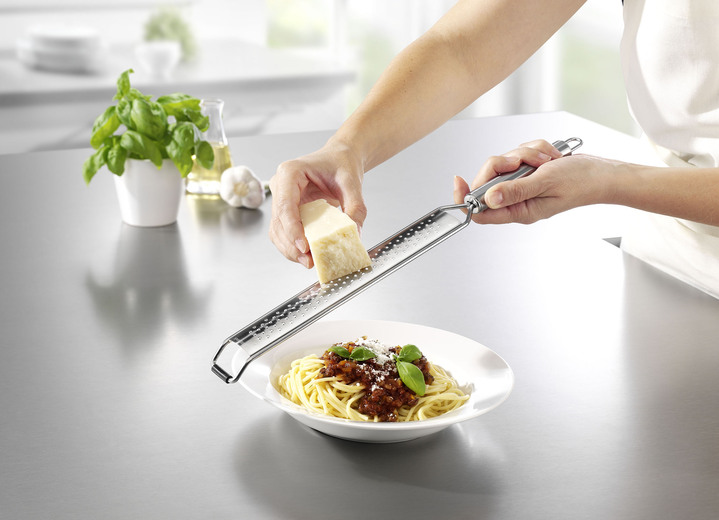 Haushaltshelfer - Zester-Reiben-Set, 2-teilig, in Farbe EDELSTAHL Ansicht 1
