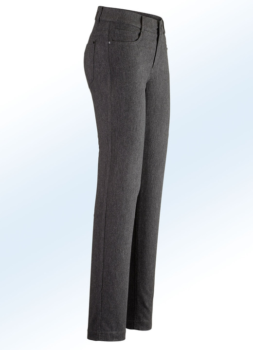 Ascari - Hose mit angenehm weicher, wärmender Innenseite, in Größe 018 bis 052, in Farbe ANTHRAZIT MEL. Ansicht 1