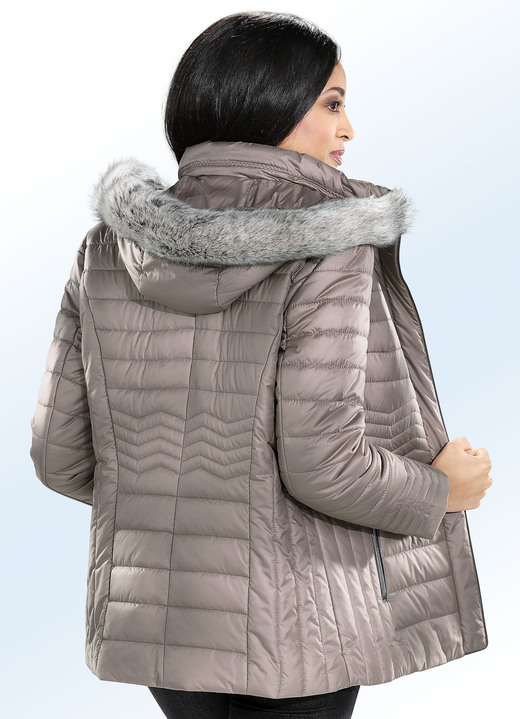 Winterjacken - Jacke in 2 Farben , in Größe 036 bis 052, in Farbe KIESEL Ansicht 1