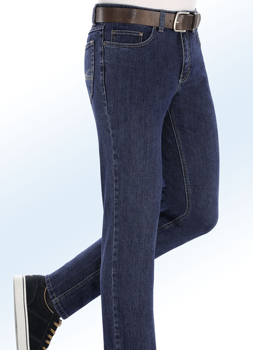 Jeans - «Paddock's»-Jeans in 4 Farben, in Größe 024 bis 064, in Farbe DUNKELBLAU Ansicht 1