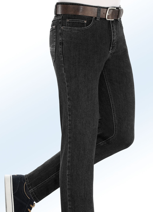Jeans - «Paddock's»-Jeans in 4 Farben, in Größe 024 bis 064, in Farbe SCHWARZ Ansicht 1